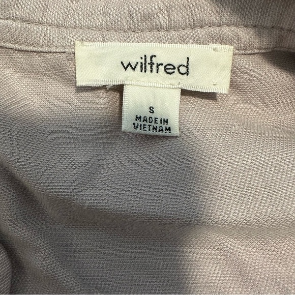 Aritzia Wilfred Bertillon Blouse top shirt size small oversized - Picture 7 of 7